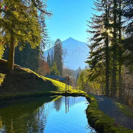 Idyllic Farm Cabin With Scenic Views And Concierge By Swisshut Sigriswil