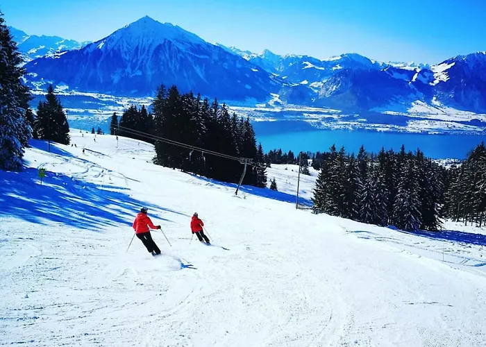 Idyllic Farm With Scenic Views And Concierge By Swisshut * Sigriswil